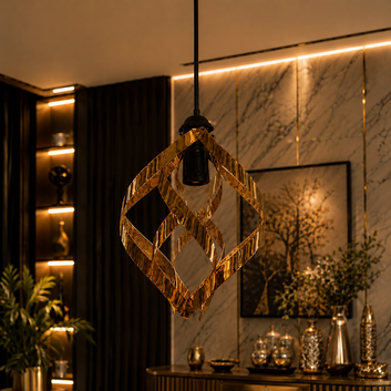 Royal Gold Pendant Light