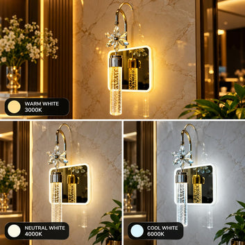 Luxury Crystal LED Wall Light