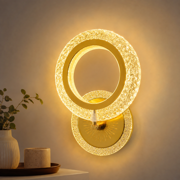 Crystal Orbit Wall Sconce