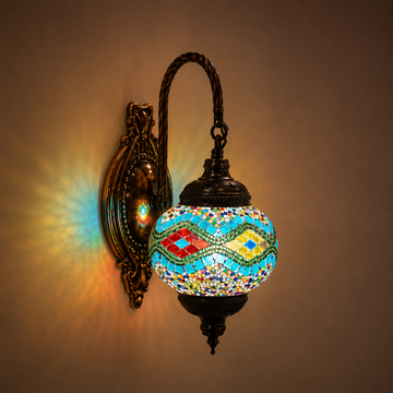 Turkish Mosaic Wall Lamp