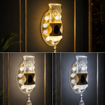 Royal Crystal Wall Sconce Light