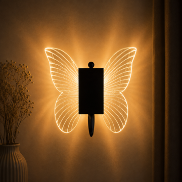 Butterfly Glow Wall Light