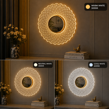Mandala Glow Wall Sconce