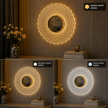 Mandala Glow Wall Sconce